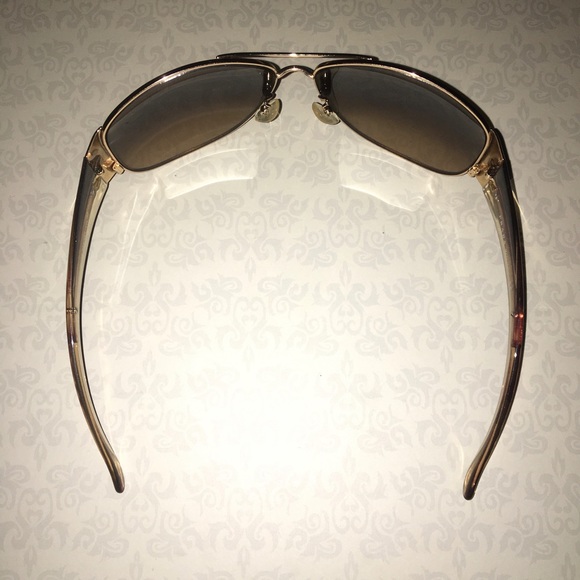 Authentic Prada Aviator Sunglasses SPR75G BROWN - Picture 6 of 6